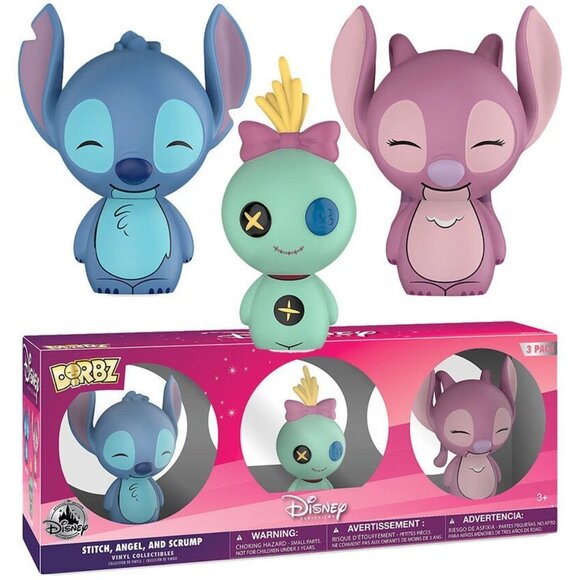 Funko Other - Funko Dorbz Lilo Stitch Angel Scrump 3 pack Disney Special Edition Vinyl Figures